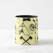 キャンプに行こう マグカップ (中央)