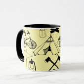 キャンプに行こう マグカップ (正面左)