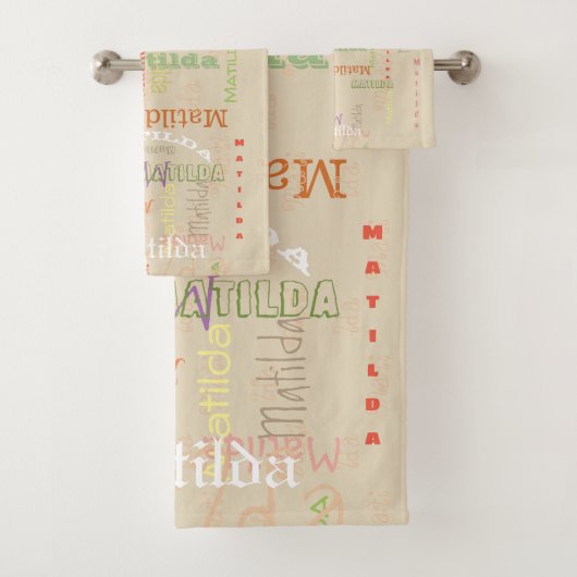 キャンプのためにセット完全なカスタマイズ一流のBathタオル: バスタオルセット (インサイチュ)