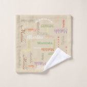 キャンプのためにセット完全なカスタマイズ一流のBathタオル: バスタオルセット (ウォッシュタオル)