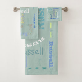 キャンプのためにセット完全なカスタマイズ一流タオル: バスタオルセット