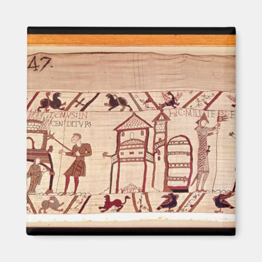 キャンプのための要塞を掘る マグネット (正面)