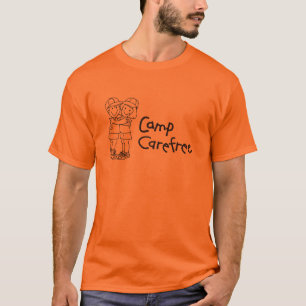 キャンプののんきなプロダクト Tシャツ