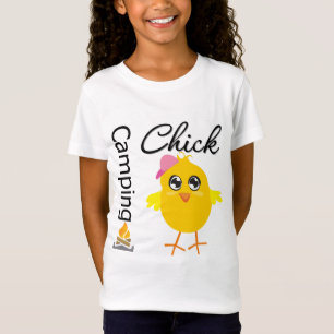 キャンプのひよこ Tシャツ