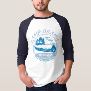 キャンプのオバマのTシャツ Tシャツ