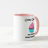 キャンプのカップケーキのマグ マグカップ (正面右)