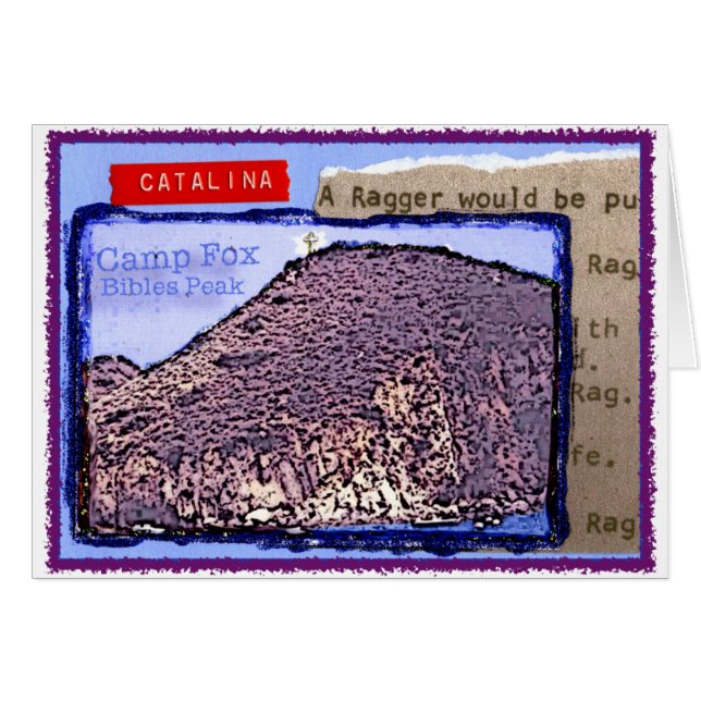 キャンプのキツネ: Raggerの歌の聖書のピーク (正面横)