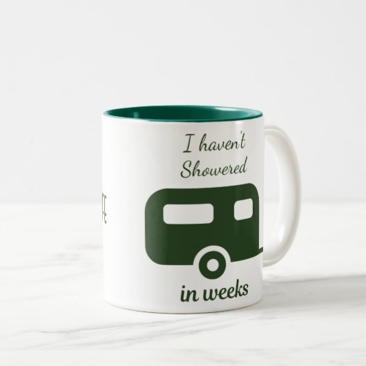 キャンプのコップ ツートーンマグカップ (正面右)