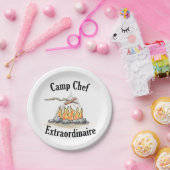 キャンプのシェフの非凡な紙皿 ペーパープレート (パーティー)