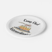 キャンプのシェフの非凡な紙皿 ペーパープレート (アングル)