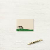 キャンプのテーマ ポストイット (デスク上)