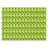 キャンプのトレーラーは緑 テーブルクロス (正面(横))