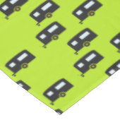 キャンプのトレーラーは緑 テーブルクロス (アングル)