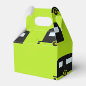 キャンプのトレーラーは緑 フェイバーボックス (裏面サイド)