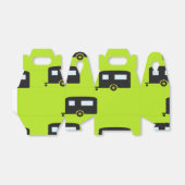 キャンプのトレーラーは緑 フェイバーボックス (折り畳みなし)