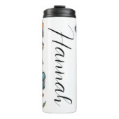 キャンプのパーソナライズ名 タンブラー (正面)