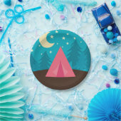 キャンプのパーティー ペーパープレート (パーティー)