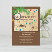 キャンプの冒険への招待 招待状 (スタンド正面)