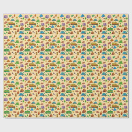 キャンプの冒険 ラッピングペーパー