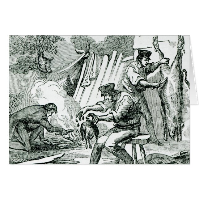 キャンプの台所1856年 (正面横)