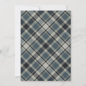 キャンプの宿泊パーティーの招待状 招待状 (裏面)