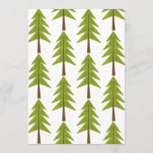 キャンプの手紙セット ノートカード (裏面)