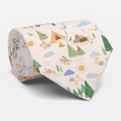 キャンプの日 ネクタイ (ロール)