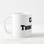 キャンプの時代遅れの(これはおそらくウォッカです)マグ コーヒーマグカップ (左)