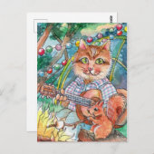 キャンプの楽しみ ポストカード (正面/裏面)