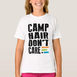 キャンプの毛はワイシャツを気にしません Tシャツ