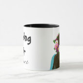 キャンプの毛は味方されるマグ2を気にしません マグカップ (中央)