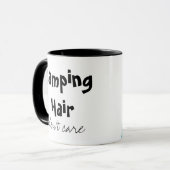 キャンプの毛は味方されるマグ2を気にしません マグカップ (正面左)