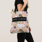 キャンプの爆発のトート トートバッグ (クローズアップ)