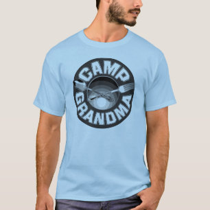 キャンプの祖母 Tシャツ
