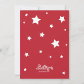 キャンプの糖菓の火の誕生日のパーティの招待状 招待状 (裏面)