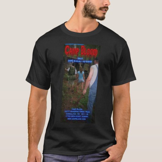 キャンプの血2007年 Tシャツ (正面)