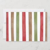 キャンプの誕生日写真招待状 招待状 (裏面)