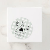 キャンプの赤ちゃんシャワー – ありがとう フェイバータグ (インサイチュ)