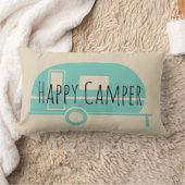 キャンプの"ご機嫌な人"のアクセントの枕 ランバークッション (ブランケット)