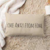 キャンプの"家の"枕からの家の遠くに ランバークッション (ブランケット)