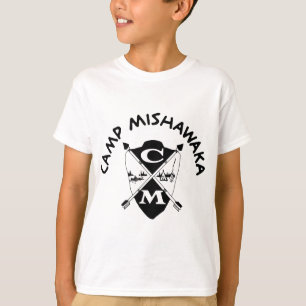 キャンプのMishawakaのクラシックの頂上 Tシャツ