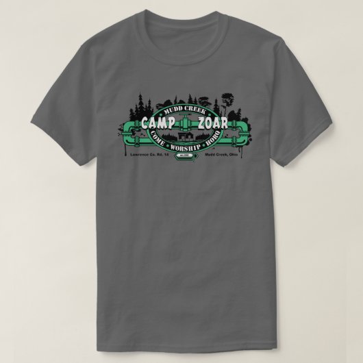 キャンプのZoarのTシャツ Tシャツ (デザイン正面)