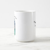 キャンプはジャムテントとジャーの山々 コーヒーマグカップ (中央)