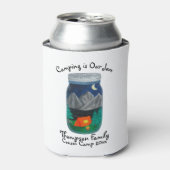 キャンプはジャムテントとジャーの山々 缶クーラー (缶正面)