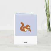 キャンプはメッセージカード感謝していしています サンキューカード (裏面)