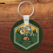 キャンプは大人のくぼみ遊だ キーホルダー (裏面)