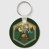 キャンプは大人のくぼみ遊だ キーホルダー (裏面)