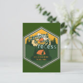 キャンプは大人のくぼみ遊だ ポストカード (スタンド正面)