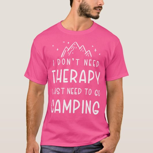 キャンプは女お気に入りの性とメンズフーのシーズンだ Tシャツ (正面)