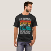 キャンプは最悪のケースの外に行くシナリオ熊の殺し Tシャツ (正面フル)